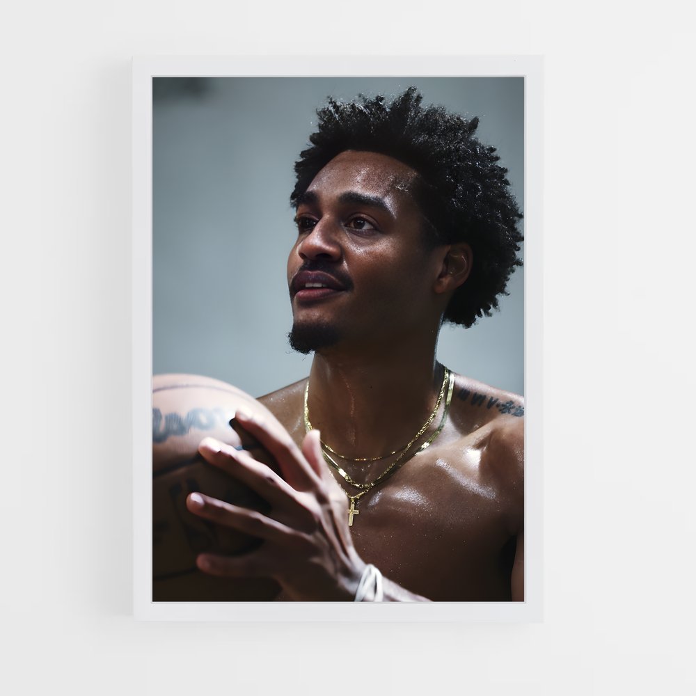 Poster Jordan poole – affiche Basketball (vue 3)